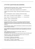 C779 TEST QUESTIONS AND ANSWERS