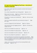 UA Apprenticeship Rigging Final Exam &ndash; Questions & Complete Solutions 