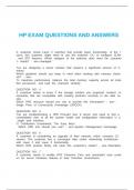 HP EXAM QUESTIONS AND ANSWERS&period;