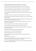 Test Bank for BUSI650- 1 Exam Questions Answered Correctly New Version 2024-2025