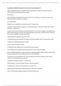 Exam Bank for BUSI650-2  Questions with Correct Answers &lpar;Graded A&plus;&rpar;