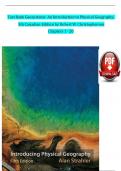 Test Bank Geosystems&colon; An Introduction to Physical Geography&comma;  5th Canadian Edition by Robert W&period; Christopherson Chapters 1 - 20 