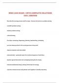 NRSG 2220 EXAM 1 WITH COMPLETE SOLUTIONS 100&percnt; VERIFIED