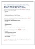 NUR 4526 MIDTERM EXAM LATEST 2024 ACTUAL  EXAM 160 QUESTIONS AND CORRECT  VERIFIED ANSWERS&rpar; &vert;ALREADY GRADED A&plus;  