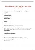 NRSG 2220 EXAM 3 WITH COMPLETE SOLUTIONS 100&percnt; VERIFIED