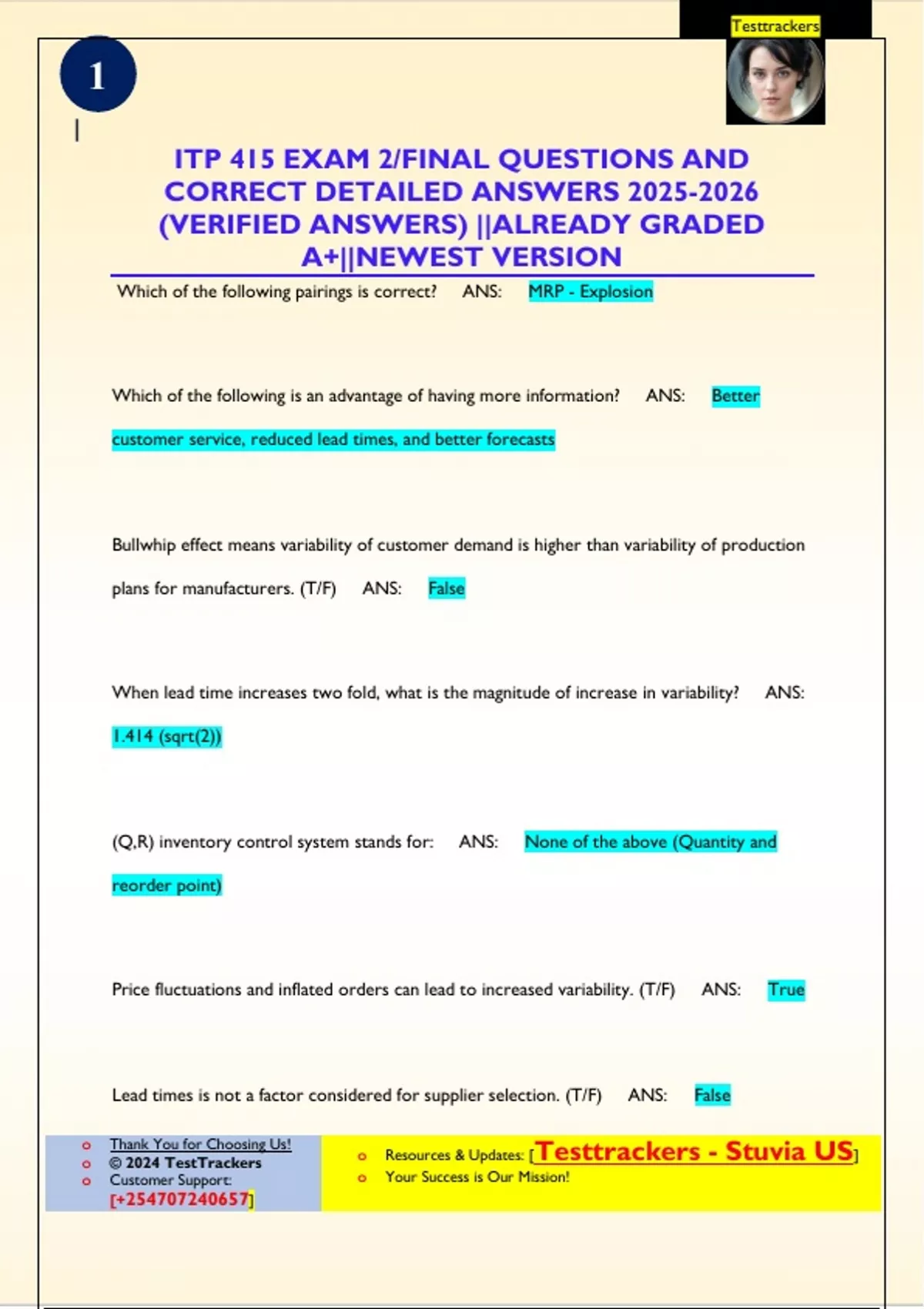 ITP 415 EXAM 2/FINAL QUESTIONS AND CORRECT DETAILED ANSWERS (VERIFIED ...