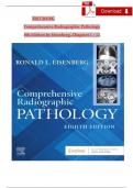 Test Bank For Comprehensive Radiographic Pathology&comma; 8th Edition by Eisenberg&comma; Complete 2024 Chapters 1 - 12&comma; 100 &percnt; Verified Latest Version