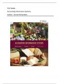 Test Bank for Accounting Information Systems 4th Edition &lpar; Vernon Richardson&comma; 2025&rpar; All Chapters 1-18&vert; Newest Edition 