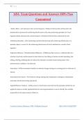 ABA Exam Questions and Answers 100&percnt; Pass Guaranteed