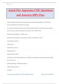 Aerial Fire Apparatus CDC Questions and Answers 100&percnt; Pass