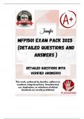 MFP1501 EXAM PACK 2025  &lbrace;DETAILED QUESTIONS AND ANSWERS &rcub;