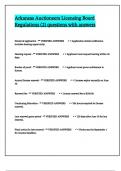 Arkansas Auctioneers Licensing Board Regulations &lpar;2&rpar; questions with answers