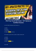 PAX Prep Vocab NLN Exam &sol; 327 Quizzes & Certified Answers 