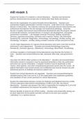 Medical Lab Exam 1 of Questions and 100&percnt; verified Answers 