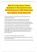 ENT-2113 Set Exam Tested  Questions & Reviewed Correct  Detailed Answers With Rationales   New Update Study Material&excl;&excl; 