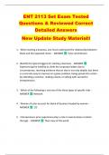 ENT 2113 Set Exam Tested  Questions & Reviewed Correct  Detailed Answers   New Update Study Material&excl;&excl; 