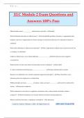 ELC Module 2 Exam Questions and Answers 100&percnt; Pass