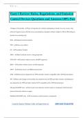Emissions Bundled Exams Questions and Answers 100&percnt; Pass&comma; Guaranteed&comma;