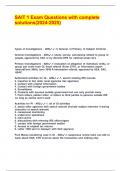 SAIT 1 Exam Questions with complete solutions&lpar;2024-2025&rpar;