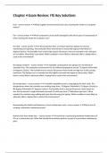 Chapter 4 Exam Review&colon; ITE Key Solutions