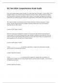 ELC Test 2024&colon; Comprehensive Study Guide