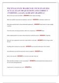 PSI TEXAS STATE BOARD NAIL TECH EXAM 2024  ACTUAL EXAM 300 QUESTIONS AND CORRECT   &lpar;VERIFIED ANSWERS&rpar; &vert;ALREADY GRADED A&plus; 