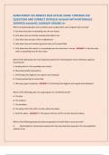 AORN PERIOP 101 NEWEST 2024 ACTUAL EXAM  CONTAINS 160  QUESTIONS AND CORRECT DETAILED ANSWERS WITH RATIONALES &lpar;VERIFIED ANSWERS&rpar; &vert;ALREADY GRADED A&plus; 