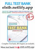 Test Bank for Advanced Accounting&comma; 13th Edition by Hoyle &ndash; Complete Chapter 02&colon; Consolidation of Financial Information