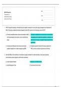 NIMS 700 &lpar;Science Engineering&rpar; 9th - 12th GRADE EXAM REVIEW QUESTIONS CORRECTLY ANSWERED AND RATED A&period;