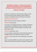 ROGRESSIVE CARE RN A V1 EXAM ACTUAL EXAM 70 QUESTIONS AND CORRECT DETAILED ANSWERS WITH RATIONALES &lpar;VERIFIED ANSWERS&rpar; &vert;ALREADY GRADED A&plus; COMPLETE DOCUMENT
