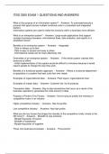 ITSS 3300 EXAM 1 QUESTIONS AND ANSWERS