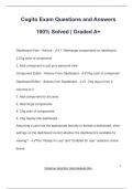 Cogito Exam Questions and Answers 100&percnt; Solved &vert; Graded A&plus;