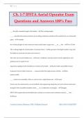 Ch&period; 1-7 IFSTA Aerial Operator Exam Questions and Answers 100&percnt; Pass