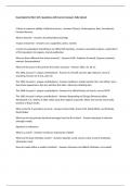Exam Bank for REL C 225- Questions with Correct Answers Fully Solved 