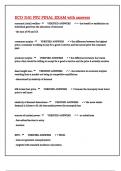 ECO 3101 FSU FINAL EXAM with answers
