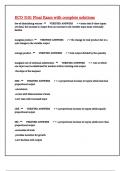 ECO 3101 Final Exam with complete solutions&period;