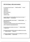 ECO 3101 Exam 1 with correct answers