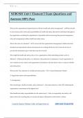 NEBOSH Unit 1 Element 2 Exam Questions and Answers 100&percnt; Pass