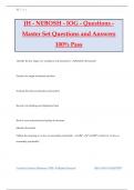 NEBOSH Bundled Exams Questions and Answers 100&percnt; Pass&comma; Guaranteed&period;