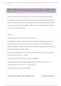 NEC 2024 Exam Questions and Answers 100&percnt; Pass