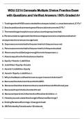 WGU C214 Concepts Multiple Choice Practice Exam  with Questions and Verified Answers 100&percnt; Graded A&plus;