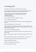 214 Pathology FSE