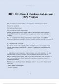 ERTH 335 - Exam 2 Questions And Answers 100&percnt; Verified&period;