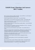Erth101 Exam 3 Questions And Answers 100&percnt; Verified&period;