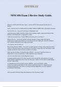 NFSC456 Exam 2 Review Study Guide