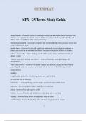 NPN 125 Terms Study Guide&period;