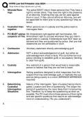 NYPD 3RD TRIMESTER EXAM ACTUAL EXAM 200 QUESTIONS AND CORRECT DETAILED ANSWERS WITH RATIONALES &lpar;VERIFIED ANSWERS&rpar; &vert;AGRADE