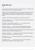 BUSLAW chp&period;7