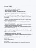 CHIMA exam