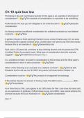 Ch 10 quiz bus law